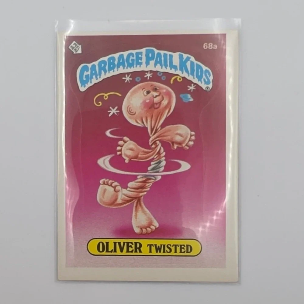 Garbage Pail Kids Trading Card OS2 Pink Fair 68a Oliver Twisted